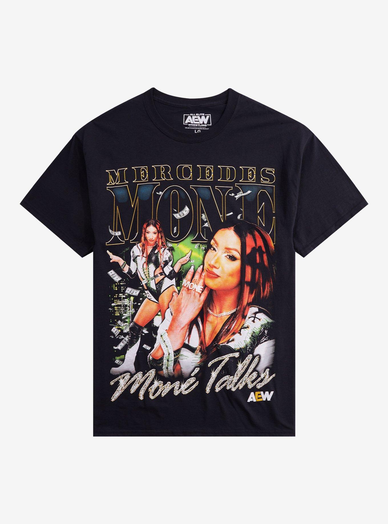 All Elite Wrestling Mercedes Mone Mone Talks TShirt Graphic Tee | Graphic Tee | Unisex Shirt | Premium Quality Apparel
