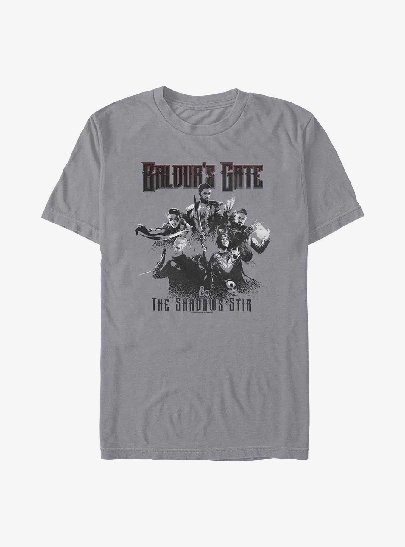 Dungeons & Dragons Baldur's Gate The Shadows Stir Garment Dye T-Shirt