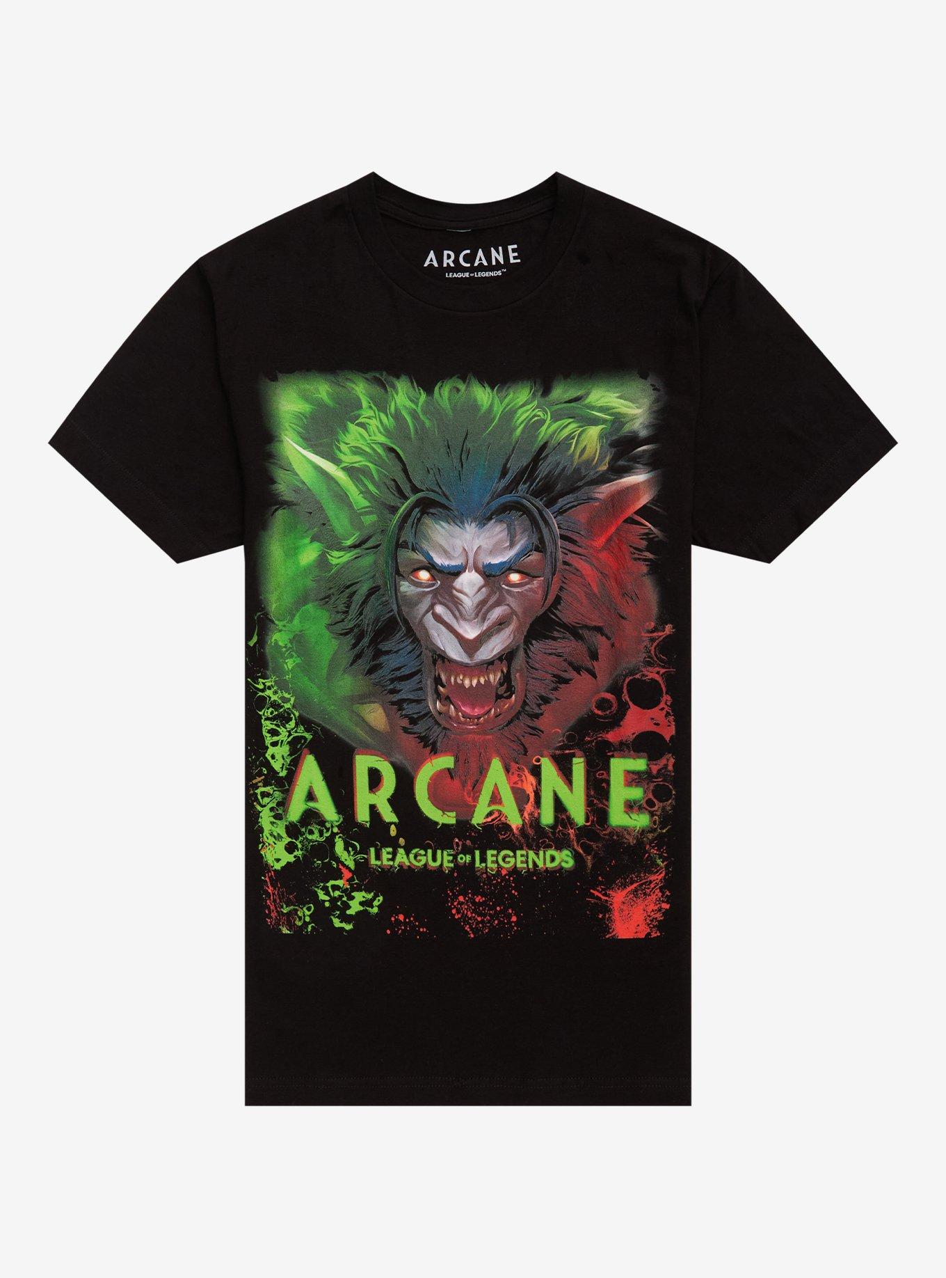 Arcane Vander Split Color TShirt Graphic Tee | Graphic Tee | Unisex Shirt | Perfect Gift For Fans