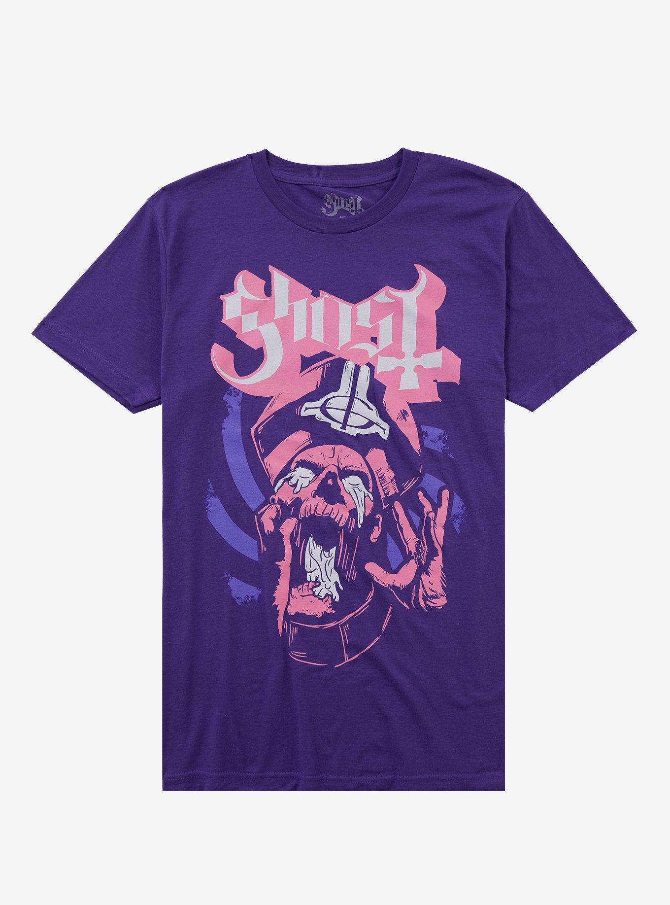 Ghost Screaming Papa Emeritus T-Shirt