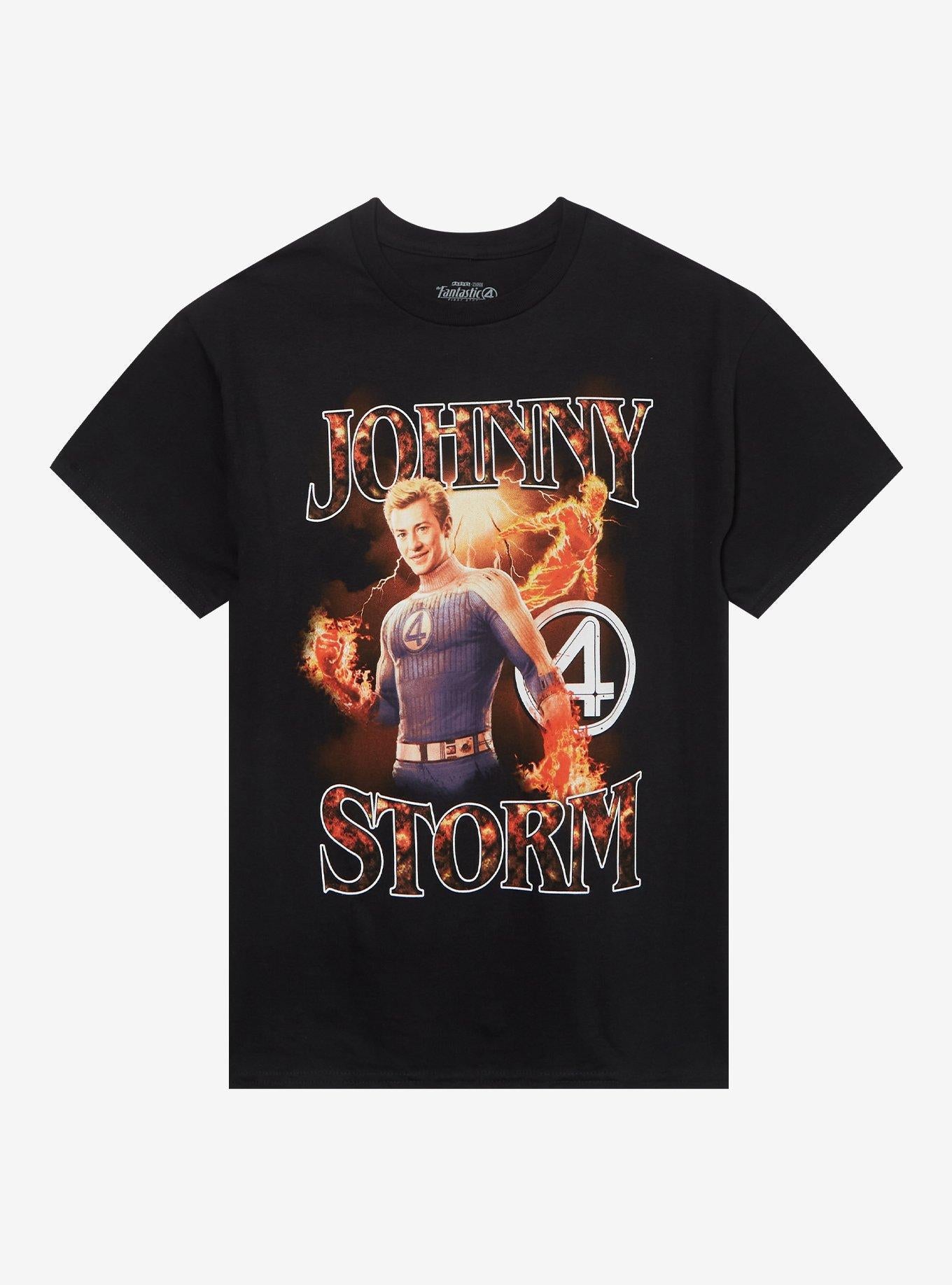 Marvel The Fantastic 4: First Steps Johnny Storm T-Shirt