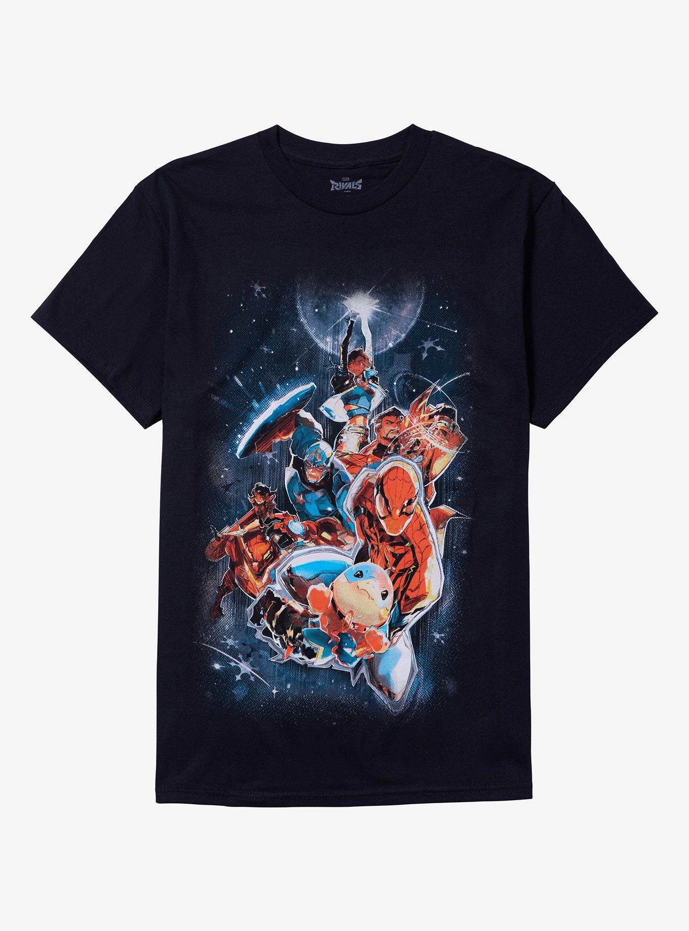 Marvel Rivals Group Art T-Shirt By Tokitokoro