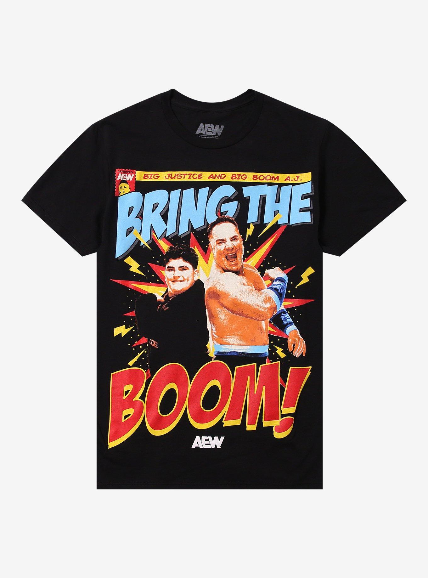 All Elite Wrestling Bring The Boom TShirt Graphic Tee | Graphic Tee | Unisex Shirt | Top Trending Fashion