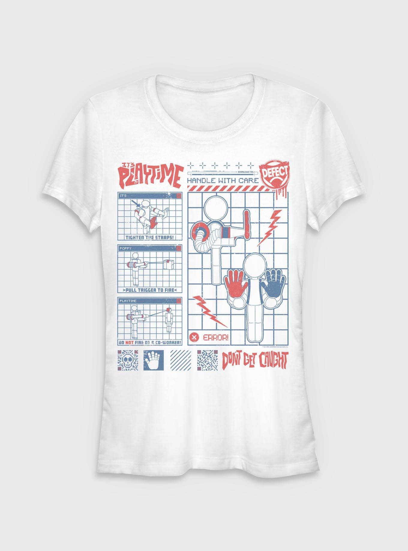 Poppy Playtime Player Don't Get Caught Girls T-Shirt