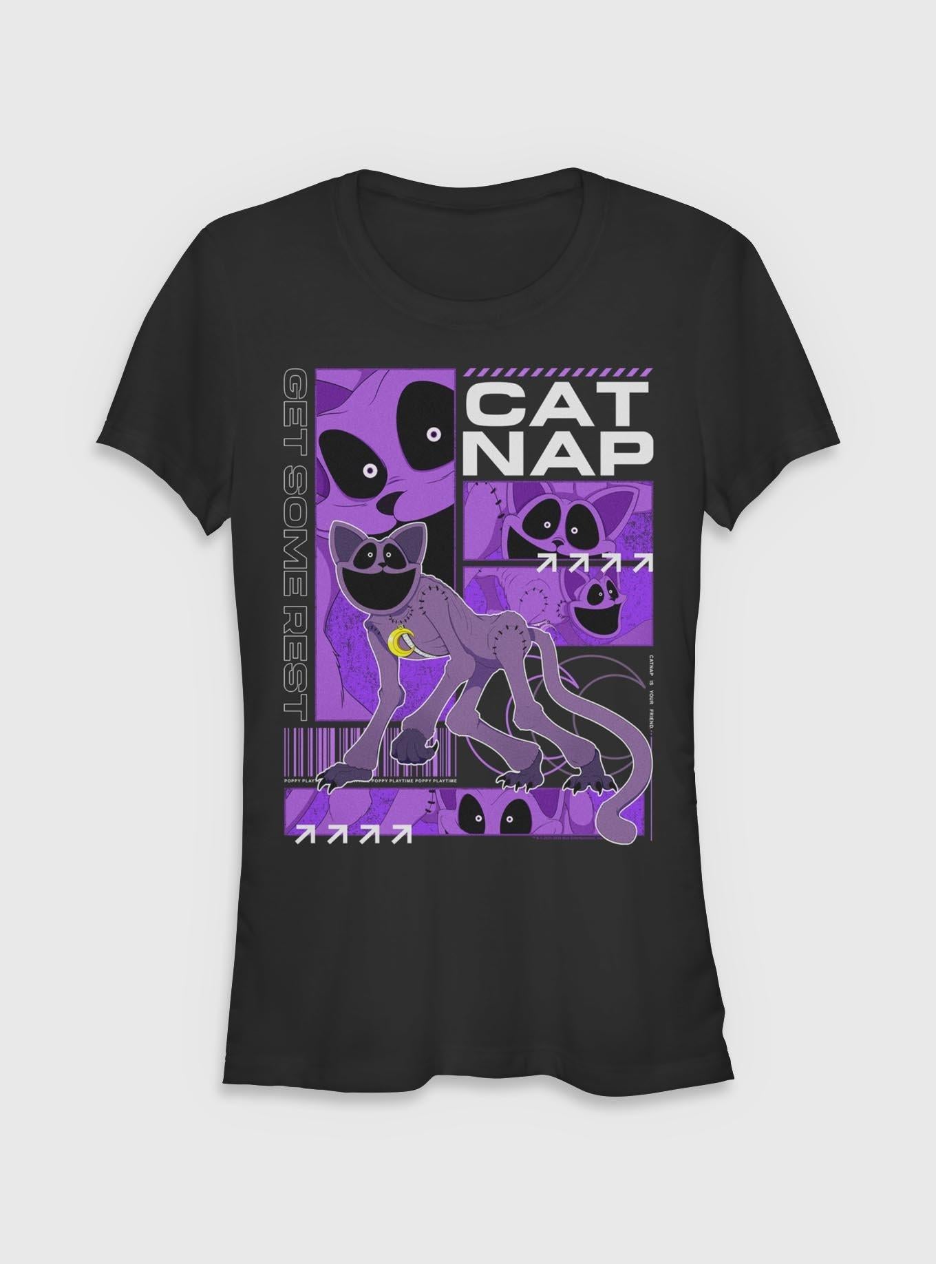 Poppy Playtime Catnap Get Some Rest Girls T-Shirt