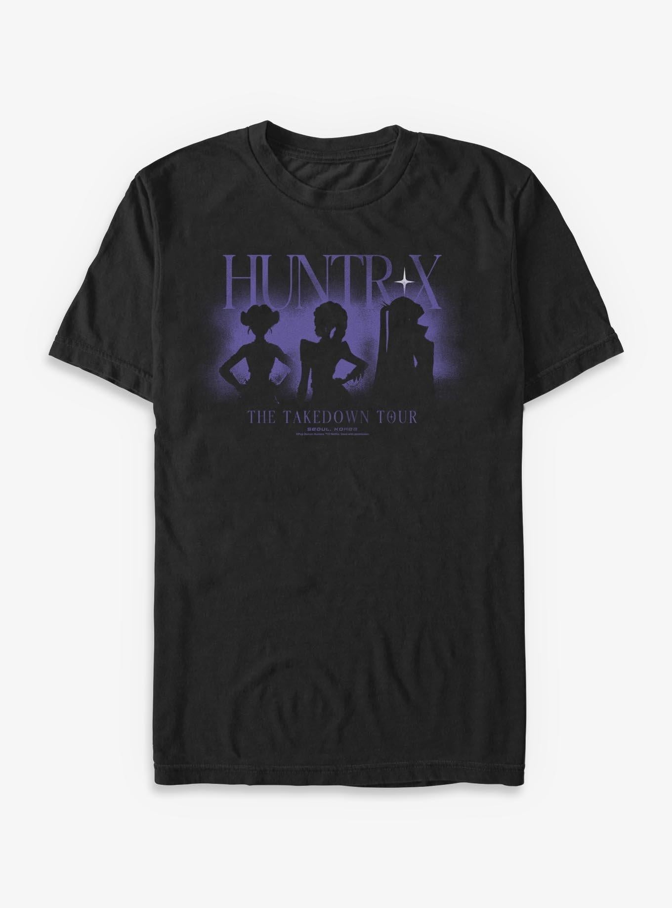 KPop Demon Hunters Huntrix The Takedown Tour T-Shirt