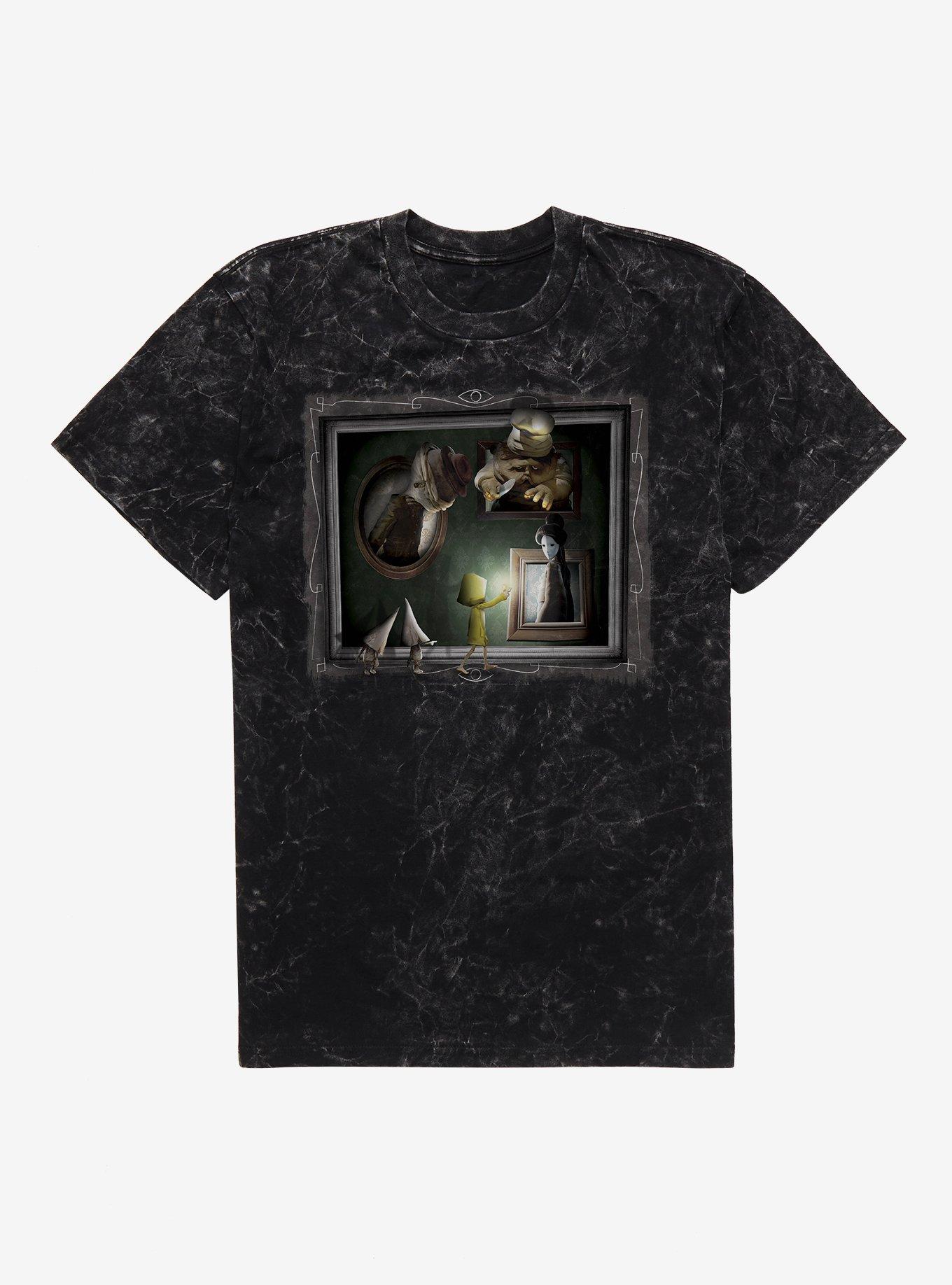 Little Nightmares Six, The Lady, Janitor, Butcher & Nomes Mineral Wash T-Shirt