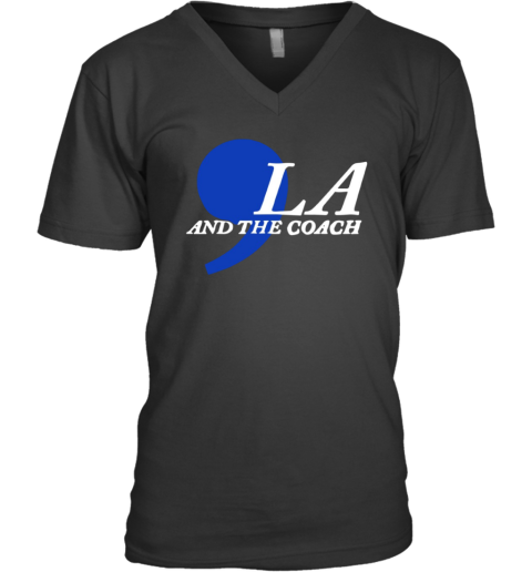Comma La And The Coach Harris Walz V Neck T Shirt