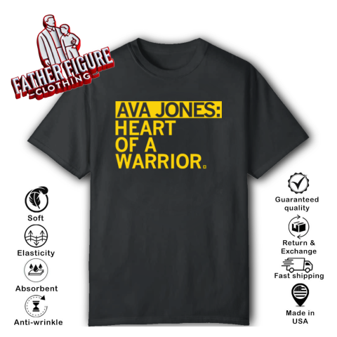 Ava Jones Heart Of A Warrior T Shirt