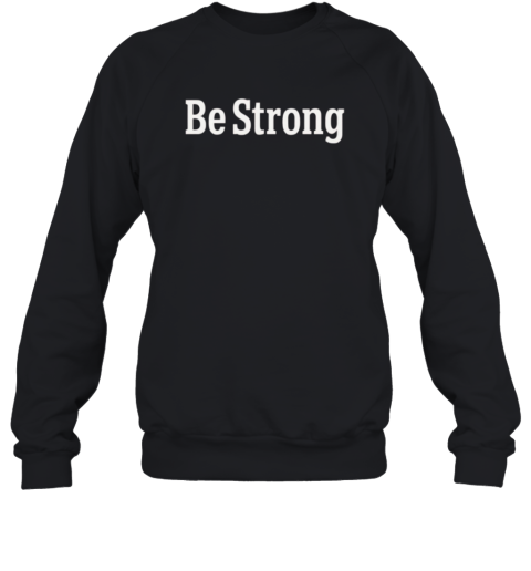 Coach Tillman Wears Be Strong Brendan Looney Sweatshirt