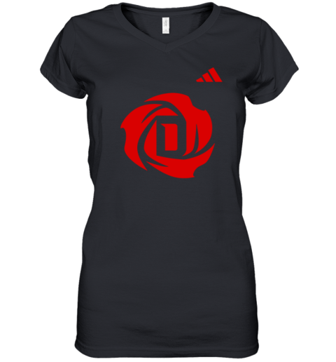 Derrick Rose Chicago Bulls Women039S V Neck T Shirt