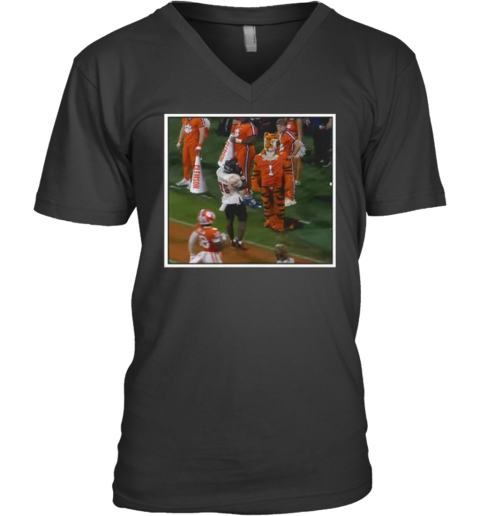 Clemson Tigers Loss To Louisville Cardinals V Neck T Shirt