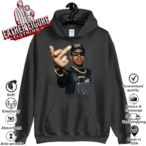 Chris Brown Middle Finger Hoodie