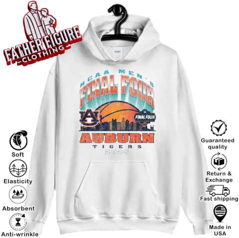 Auburn Final Four Shirt 2025 Ncaa Basketball Hoodie