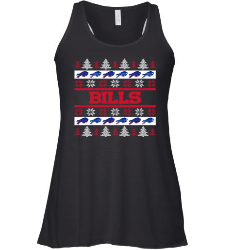 Buffalo Bills Merry Christmas Racerback Tank