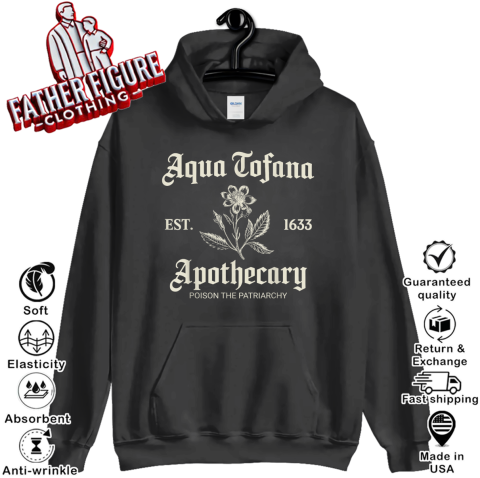 Aqua Tofana Apothecary Est 1633 Hoodie