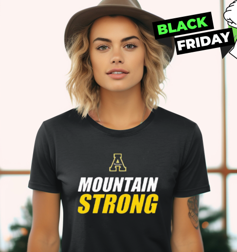 Appalachian State Mountaineers Mountain Strong Women039S T Shirt