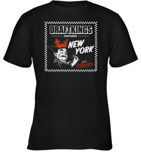 Draftkings New York Sportsbook Youth T Shirt