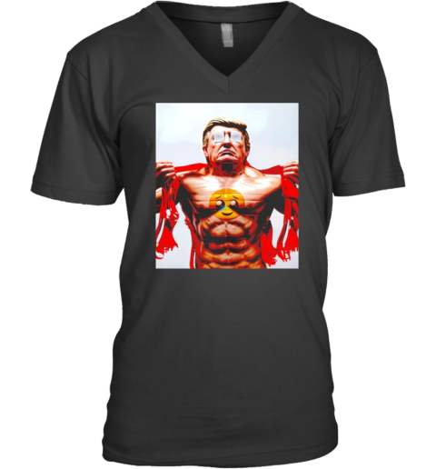 Donald Trump Trumpamania 2024 V Neck T Shirt
