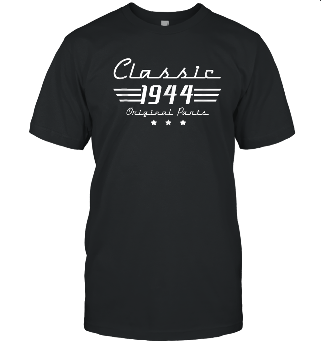 80Th Birthday 80 Year Old 80Th Vintage Classic 1944 Fathers Day Gifts T Shirt