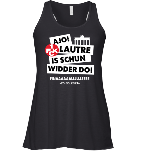 Ajo Lautre Is Schun Widder Do Berlin Racerback Tank