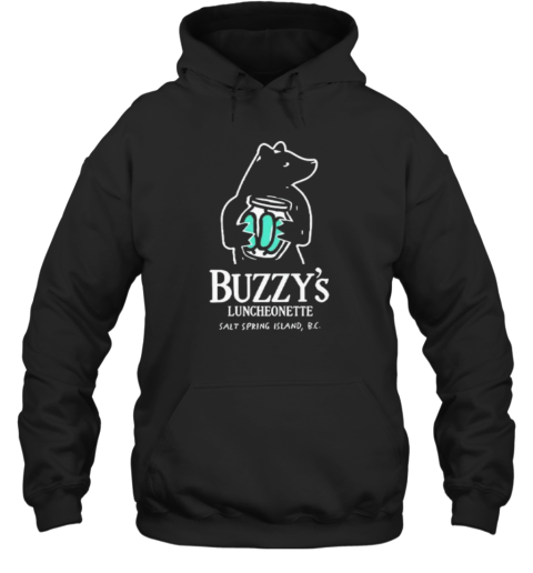 Colin Mochrie Buzzy039S Luncheonette Salt Spring Island Bc Hoodie