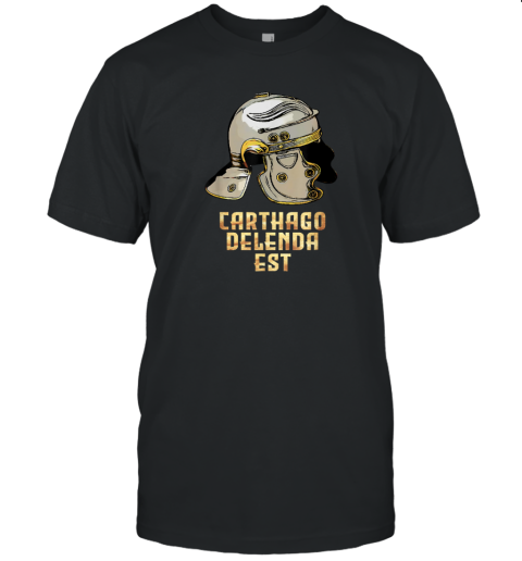 Carthago Delenda Est Roman Quote T Shirt