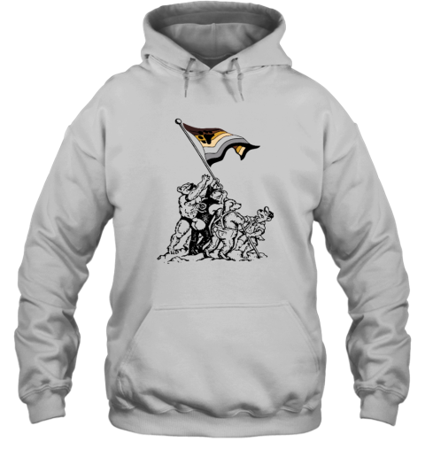 Bjork Human Behaviour Raising The Gay Pride Bear Flag Hoodie