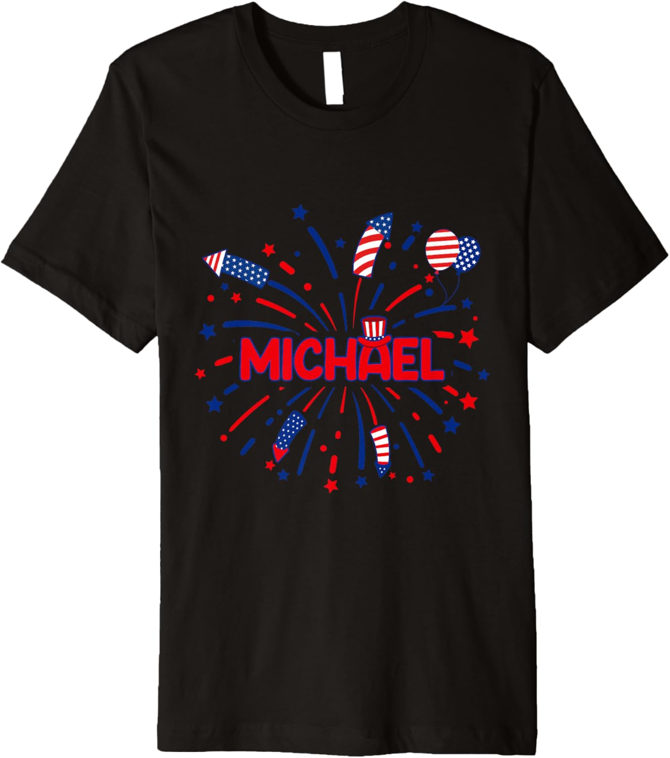 4th of July Party Celebration Federal Holiday Michael Premium