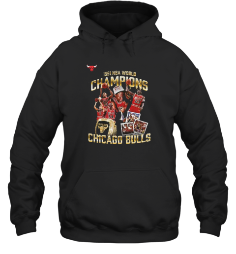 Chicago Bulls Champions June 12 1991 World Hoodie