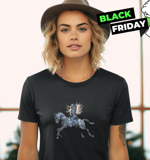 Beyonce Cowboy Denim Carter Tour 2025 Women039S T Shirt