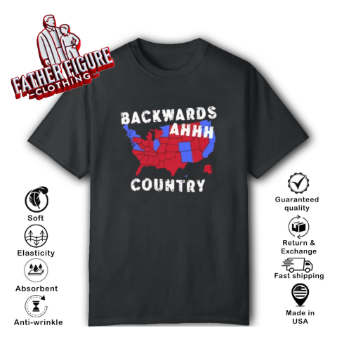 Backwards Ahhh Country T Shirt