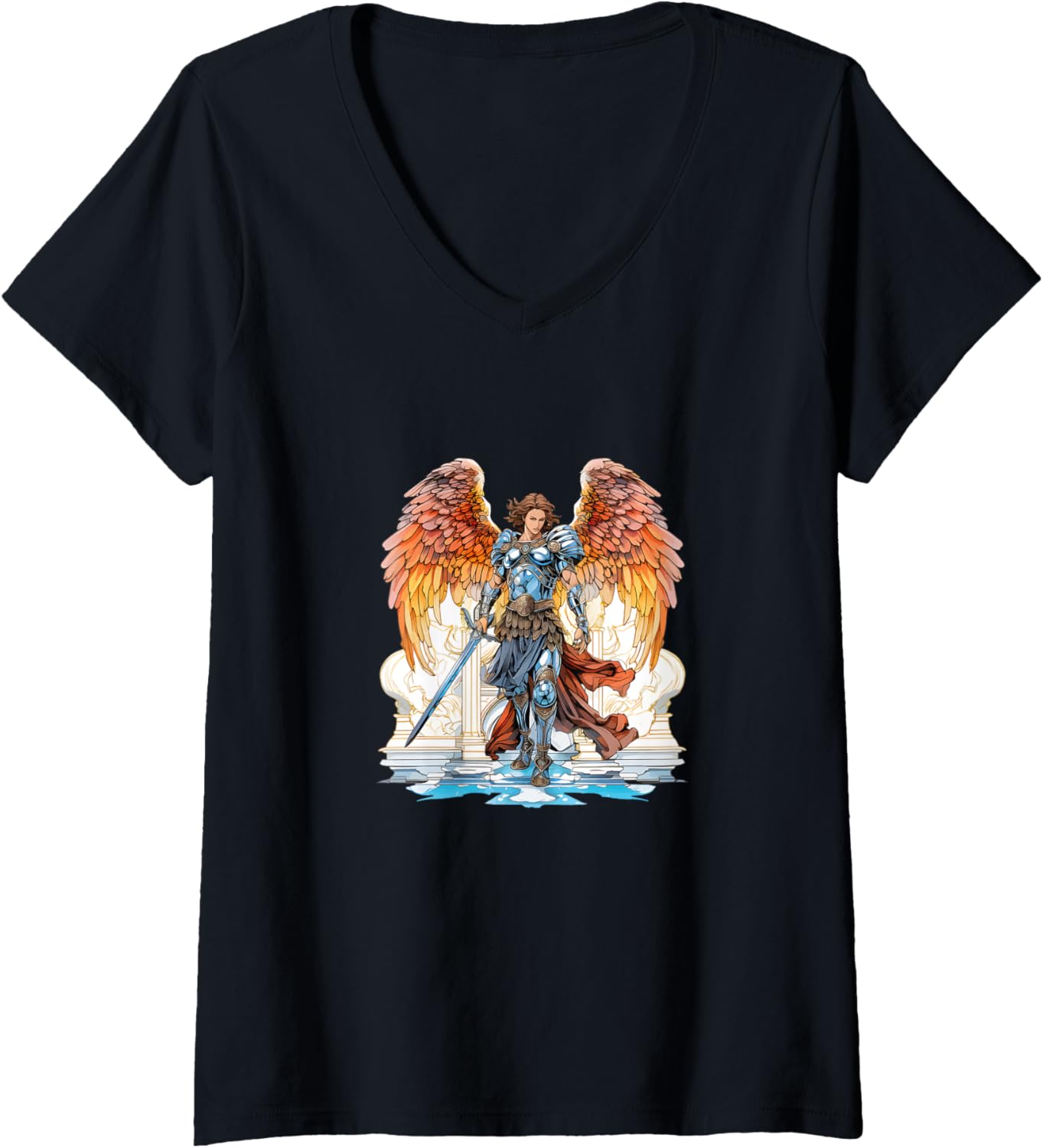 Archangel Michael V-Neck