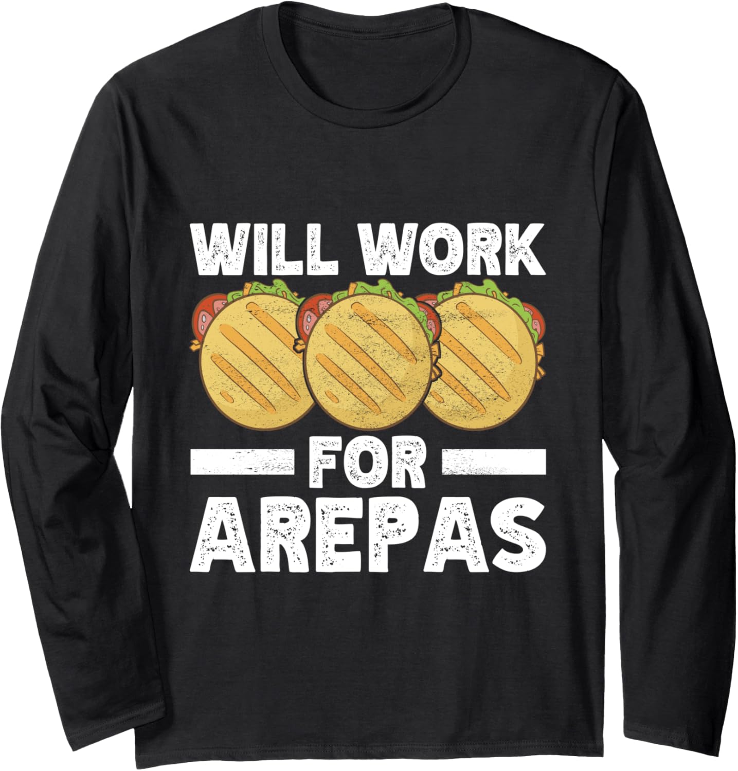 Arepa Maker Latin Venezuela Food Long Sleeve