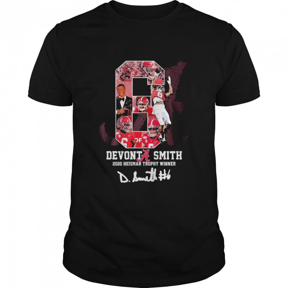 Alabama Crimson Tide Devonta Smith 2020 Heisman Trophy Winner Signature shirt