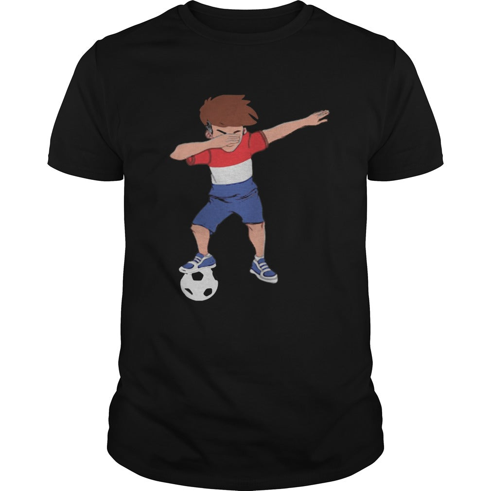 Amsterdam Dabbing Soccer Dutch Flag Football Hup Holland shirt