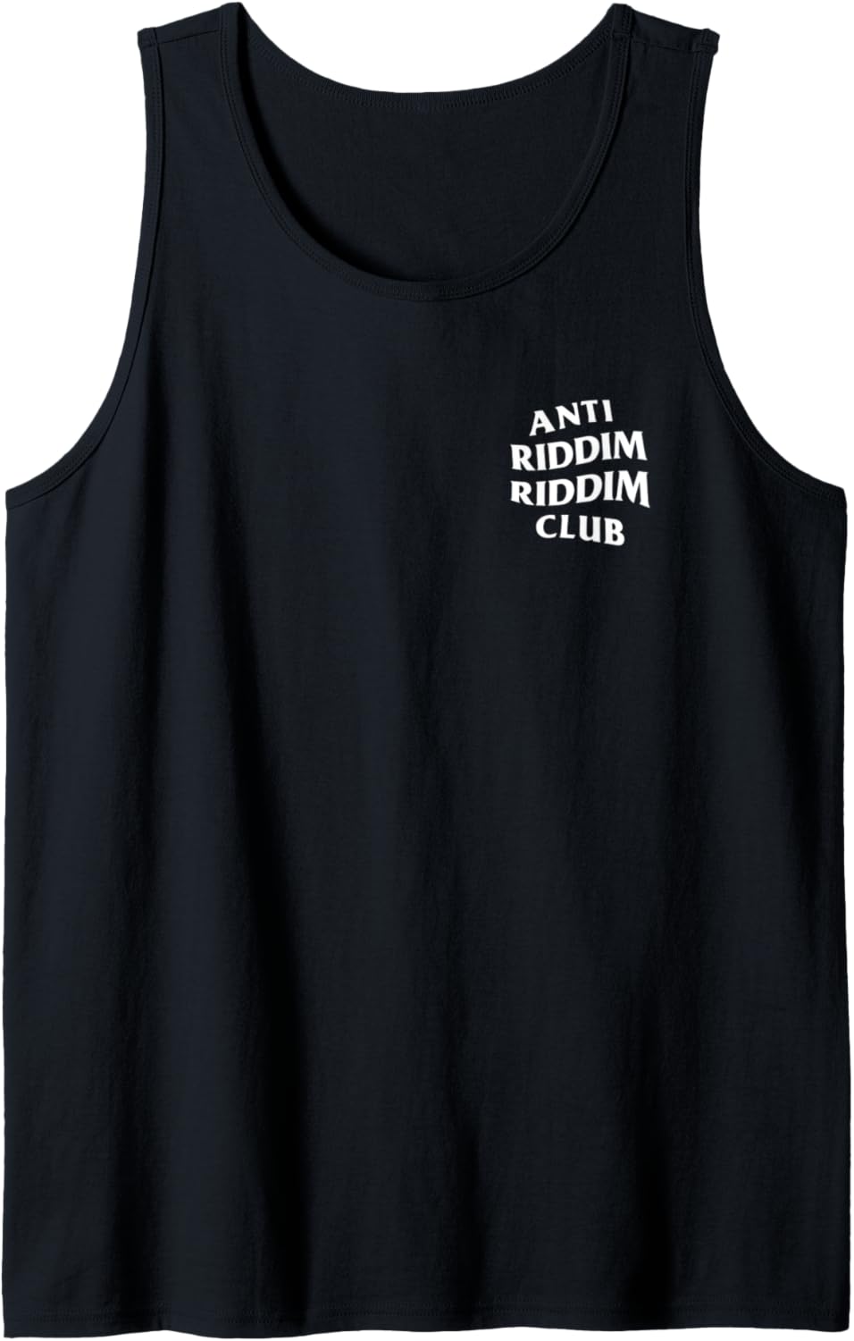 Anti Riddim Riddim Club (Front + Back Printed) Tank Top