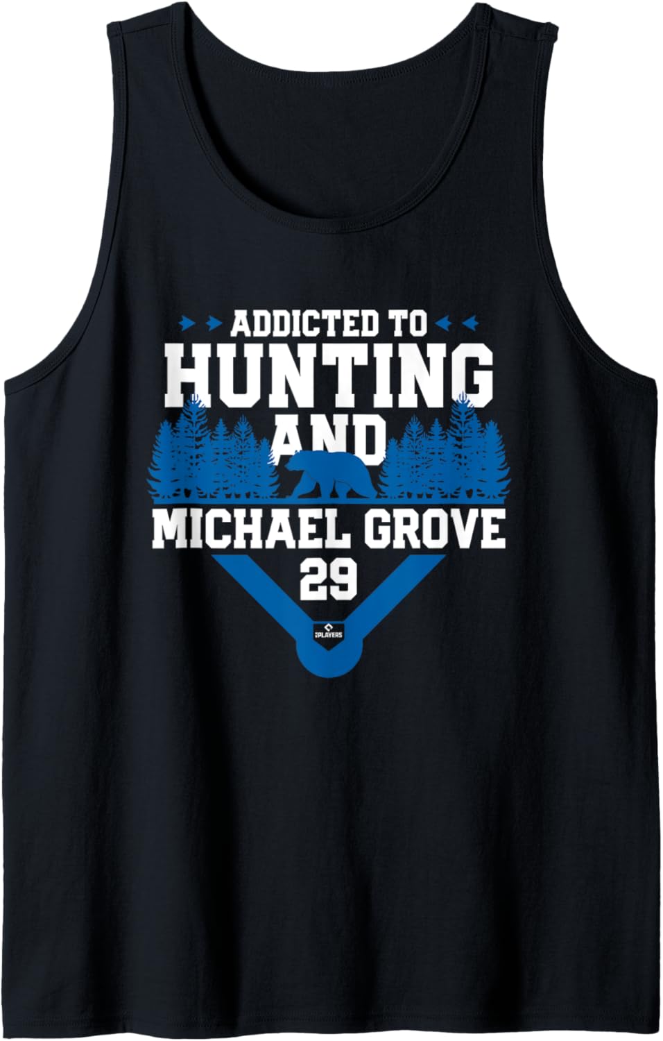 Addicted to Bear Hunting & Michael Grove Los Angeles Tank Top