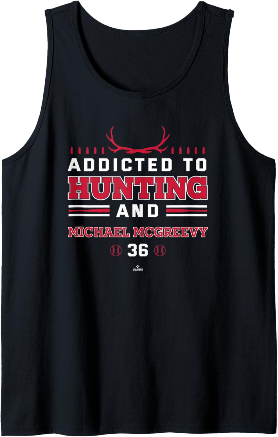 Addicted to Deer Hunting & Michael McGreevy St Louis Tank Top