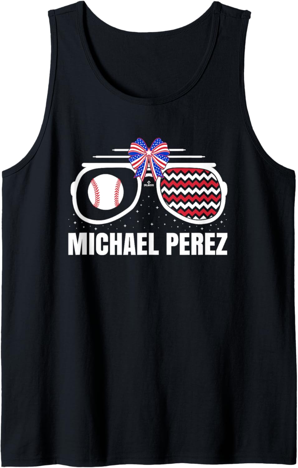American Glasses Michael Perez Prospect Baseball Fan Gear Tank Top