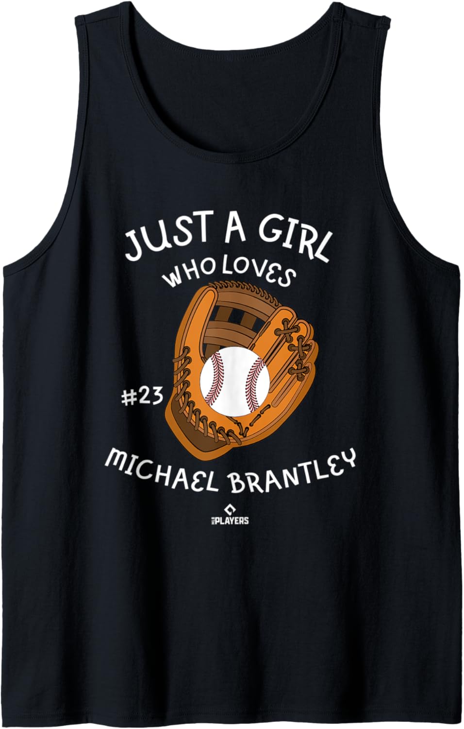 A Girl Who Loves Michael Brantley Houston Baseball Fan Tank Top
