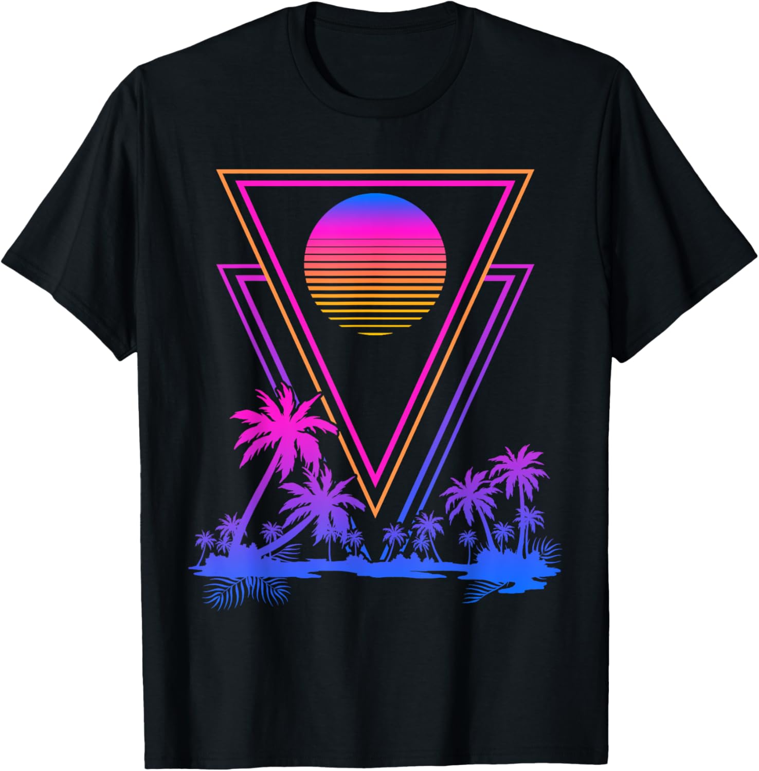 90s Vaporwave Aesthetic Palm Trees Retro 80s Art Vaporwave