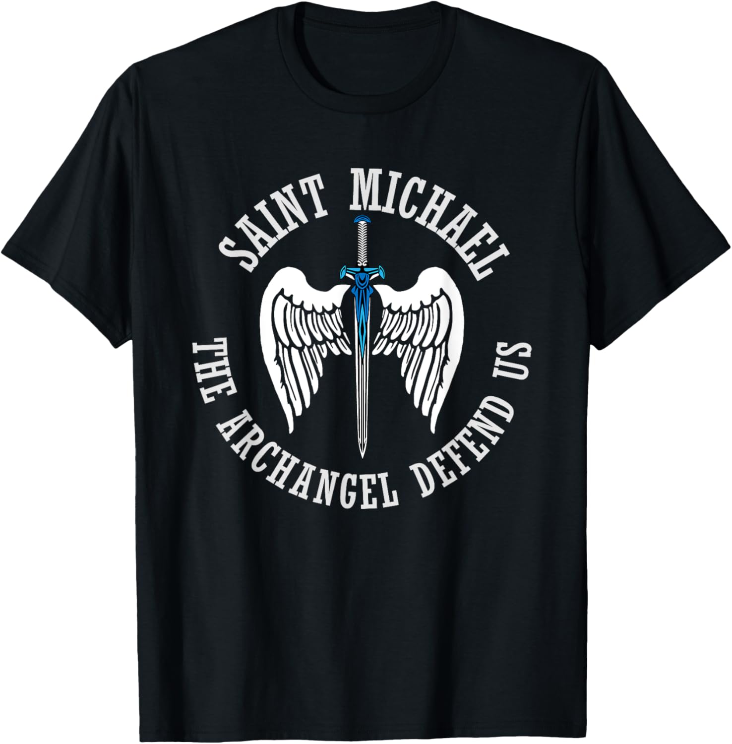 Angels Archangel Michael Protection with Angelic Wings Sword