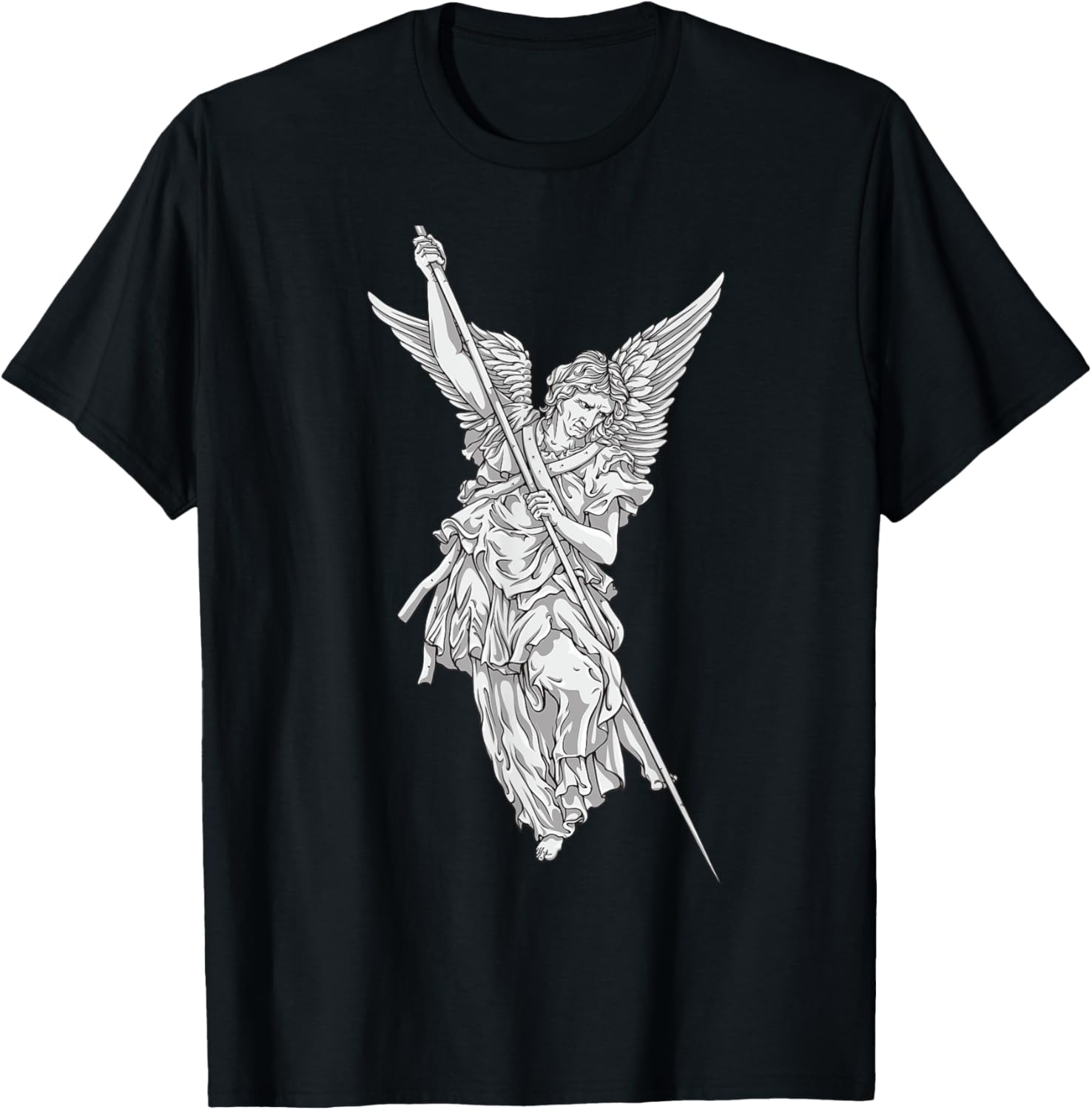 Archangel T-Shirt St Michael Jew Christian Judaism Angel Tee