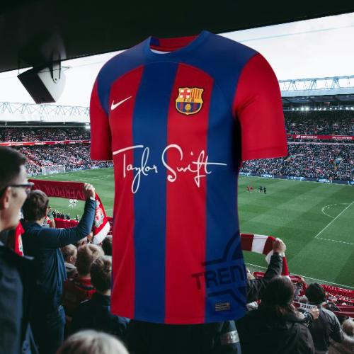 Barcelona El Clasico Taylor Swift Version Shirts