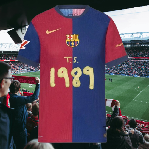 Barcelona Taylor Swifts 1989 El Clasico Shirt