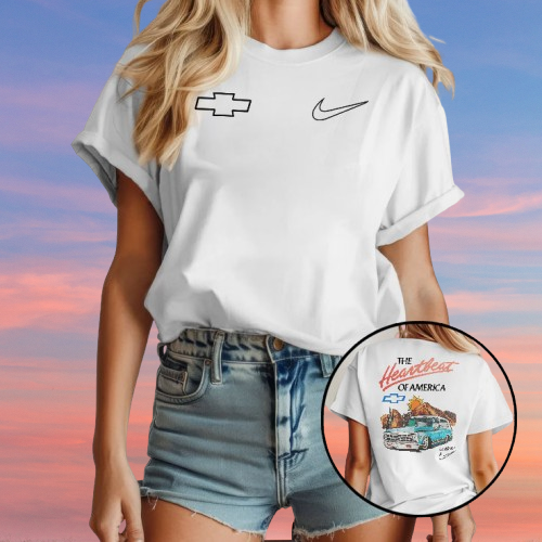 Chevrolet The Heartbeat Of America T Shirt