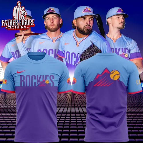 Colorado Rockies City Connect 2025 T Shirt