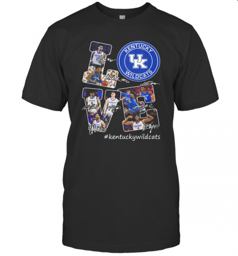 Love Kentucky Wildcats Signature T Shirt
