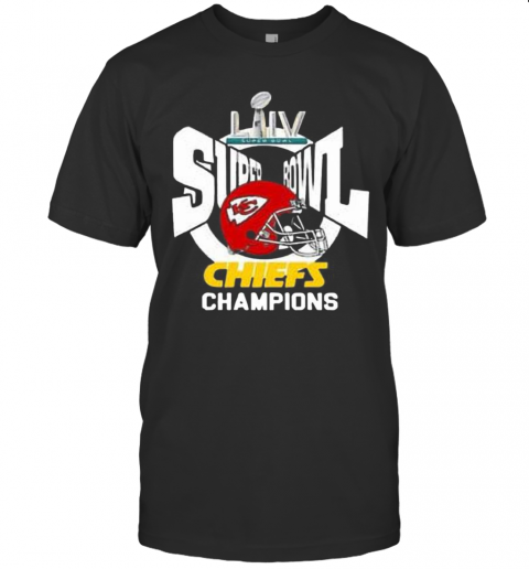 Super Bowl Liv Champions Kansas City Chiefs Football T Shirt